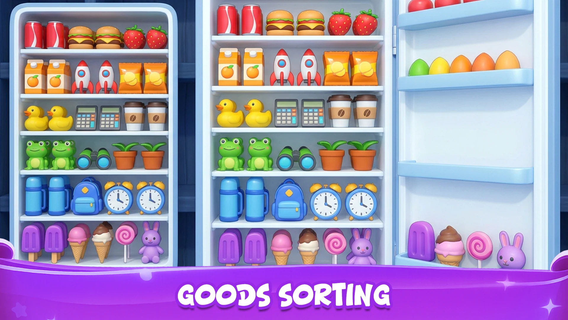 Fill Up Fridge Organizing ASMR screenshot