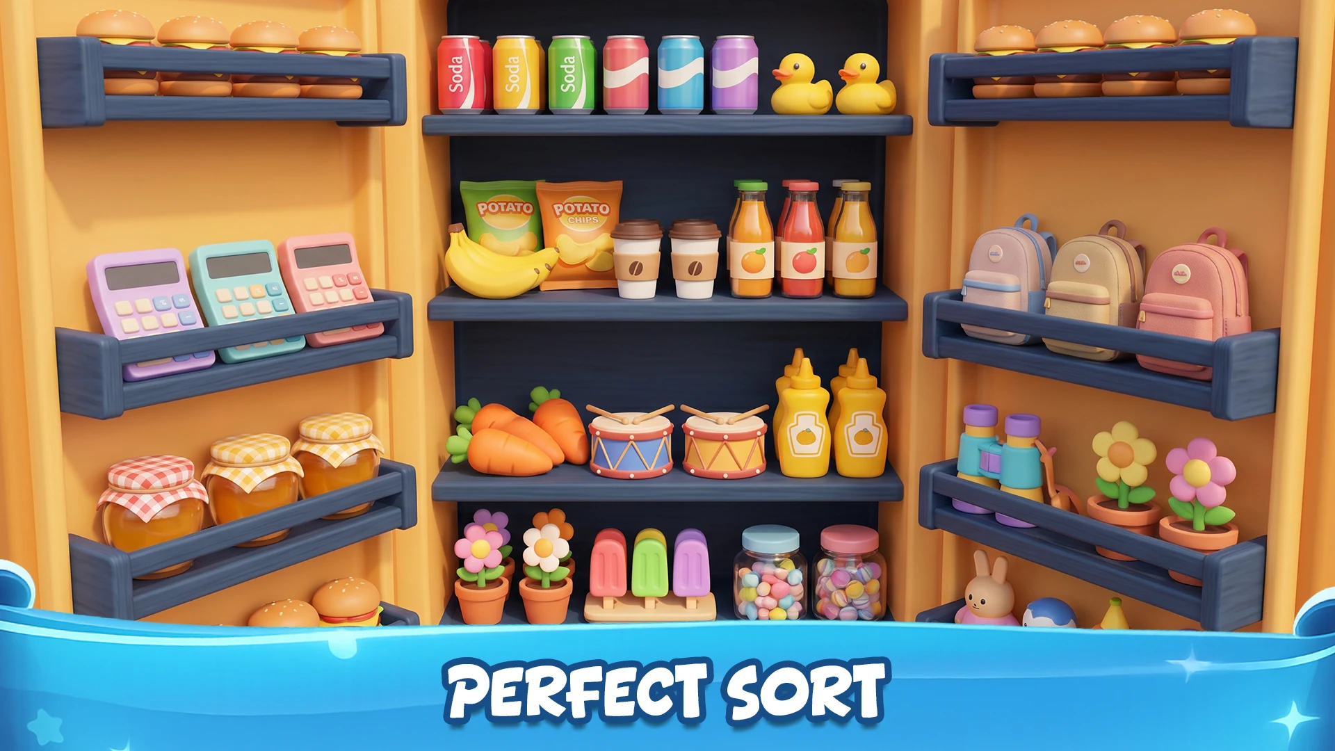 Fill Up Fridge Organizing ASMR screenshot