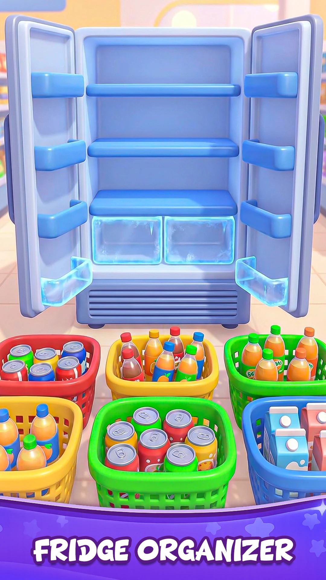 Fill Up Fridge Organizing ASMR screenshot