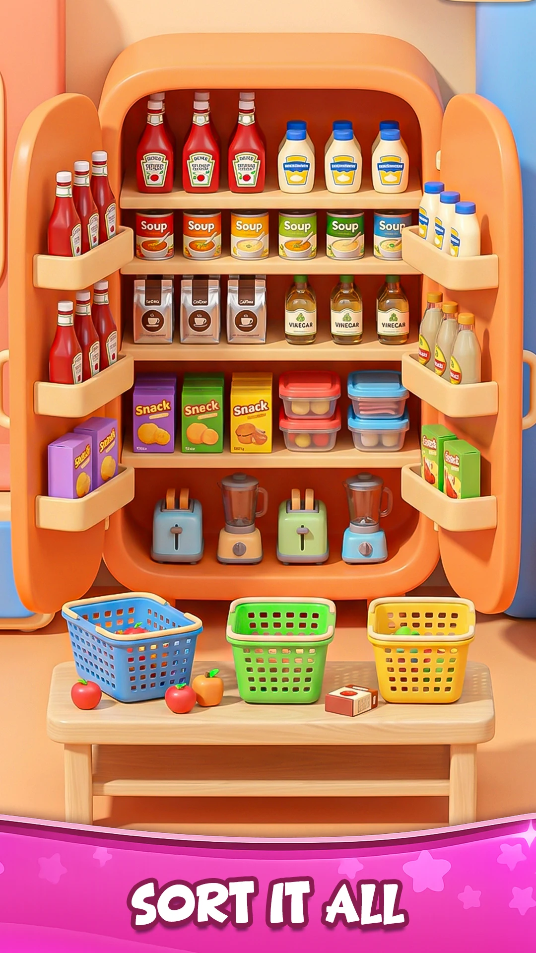 Fill Up Fridge Organizing ASMR screenshot